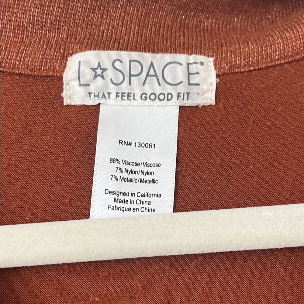 L*Space Rust Top - Picture 3 of 5